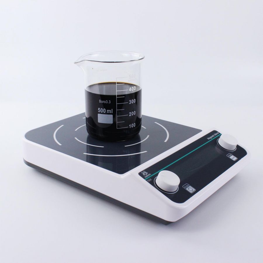 Магнитная мешалка без нагрева c ЖК-дисплеем Labdevices-MS-15 на 15 литров