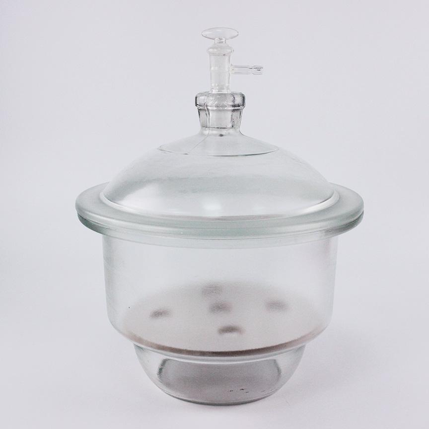 Эксикатор вакуумный Labdevices 1-210 мм, 210 мм, с краном, светлое стекло