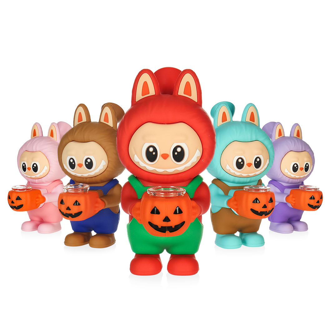 Силиконовый Бонг Labubu Halloween