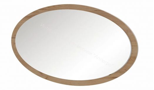 Зеркало Ольга 4 Дуб золотистый