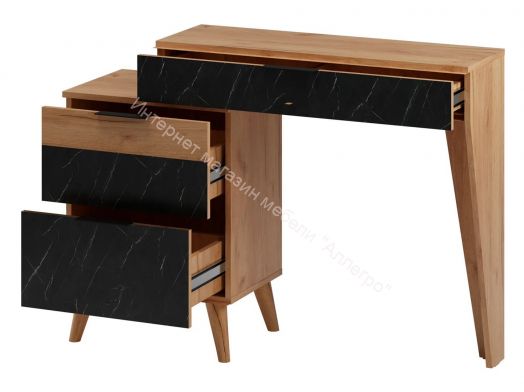 Стол туалетный Ольга 4 Дуб золотистый/Креатель