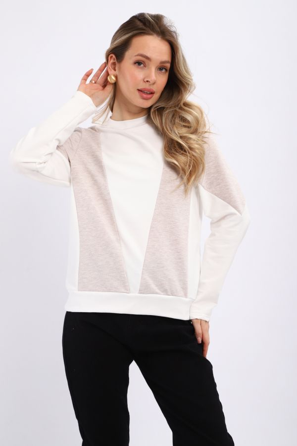 Свитшот повседневный Jjovi [молочный/бежевый]