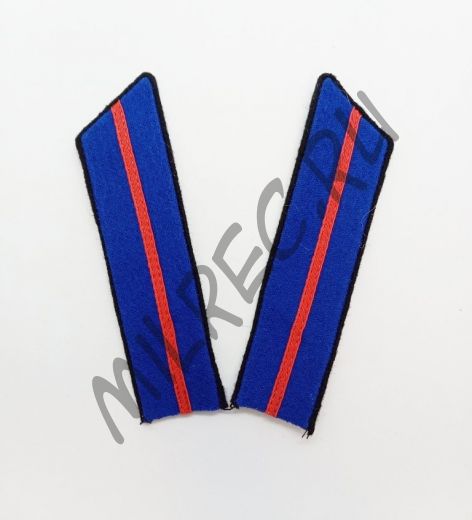 Петлицы на гимнастерку ефрейторов и сержантов кавалерии РККА, на начало войны (реплика)