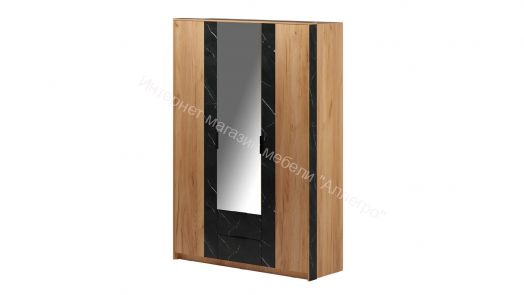 Шкаф 3-х дверный Ольга 4 Дуб золотистый/Креатель