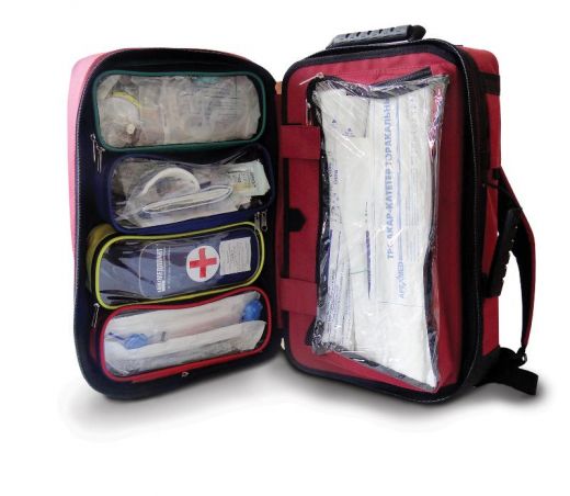 Набор реанимационный для оказания скорой медицинской помощи по пр. № 1165н в рюкзаке медицинском универсальном