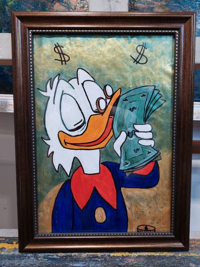 интерьерная денежная картина