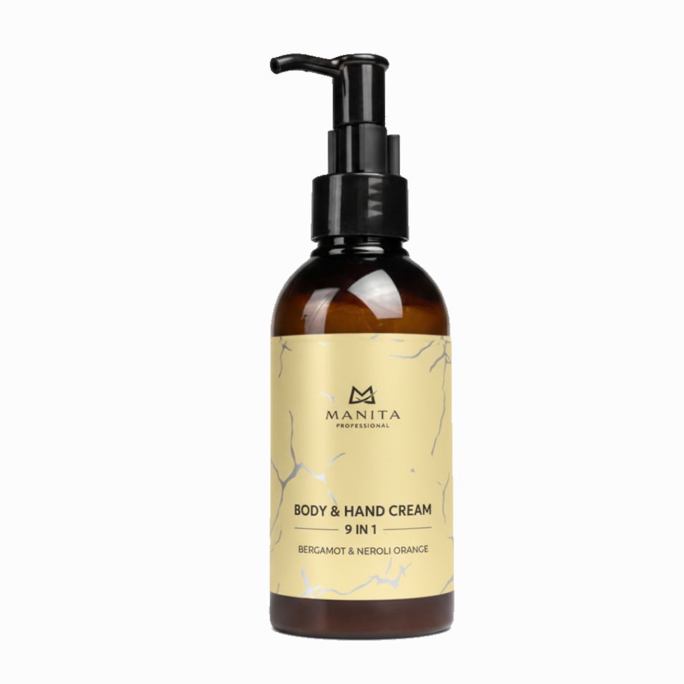 Крем MANITA PROFESSIONAL для рук и тела BERGAMOT,NEROLI ORANGE 150 мл