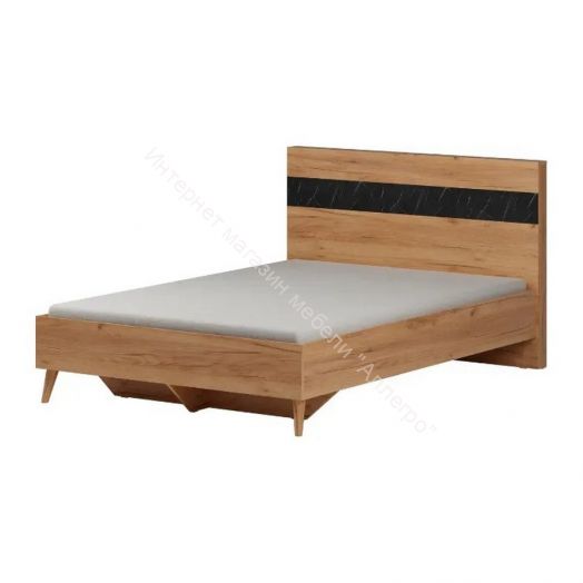 Кровать 1200 Ольга 4 Дуб золотистый/Креатель