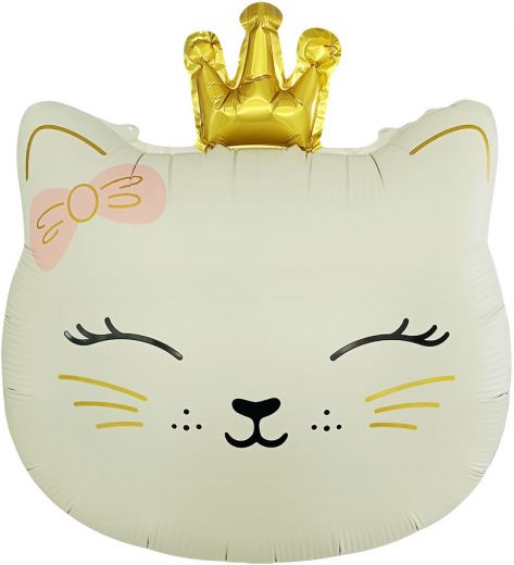 Морда кошки.крем(сатин) 66см