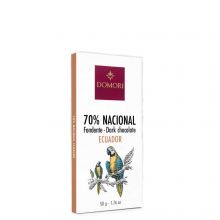 Шоколад Domori Горький 70% какао Эквадор - 50 г (Италия)