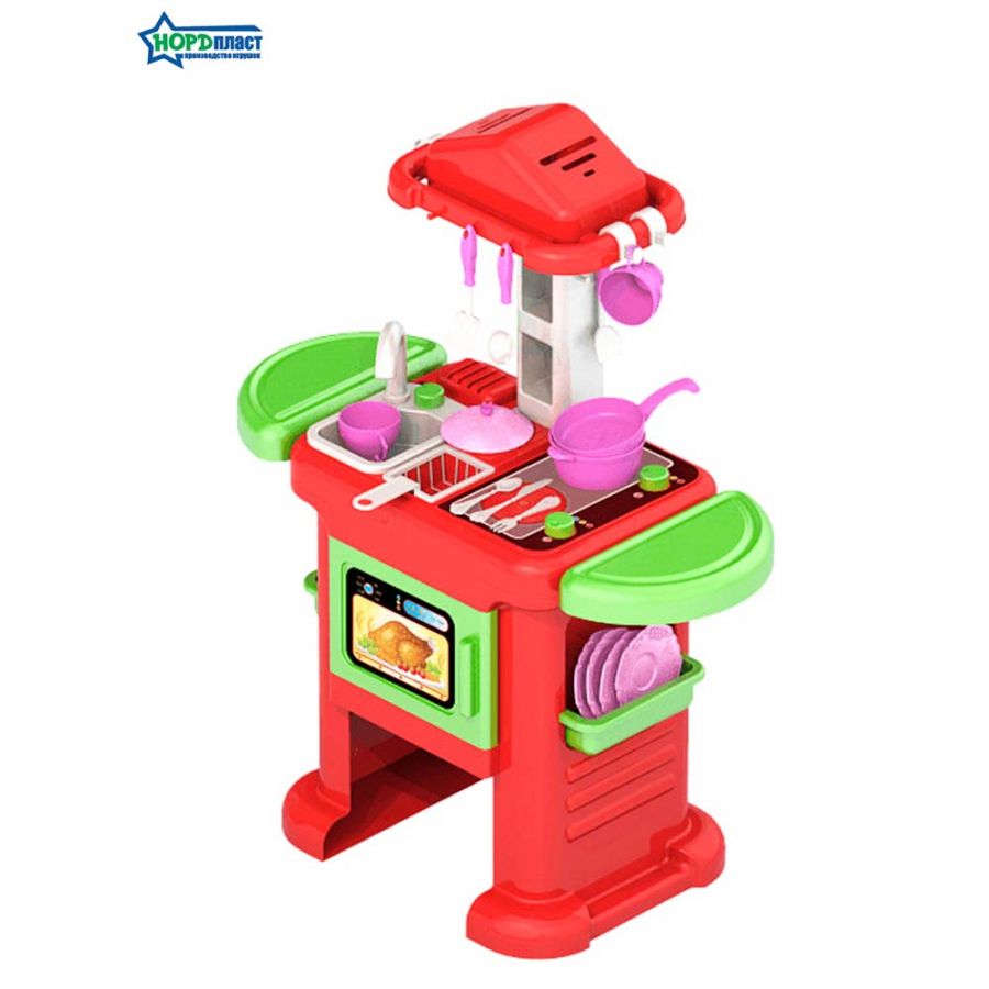 "Волшебная Хозяюшка": кухонный набор №5 (кухня (94 см)+ набор посудки)