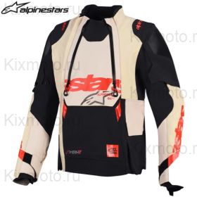 Куртка Alpinestars Halo Pro Drystar XF, черно-серо-красная
