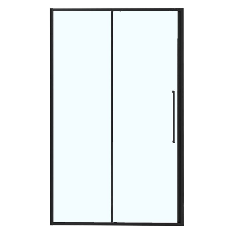 Душевая дверь Azario SHANGHAI 140х195 черный матовый AZ-Y43-140-MB-CL