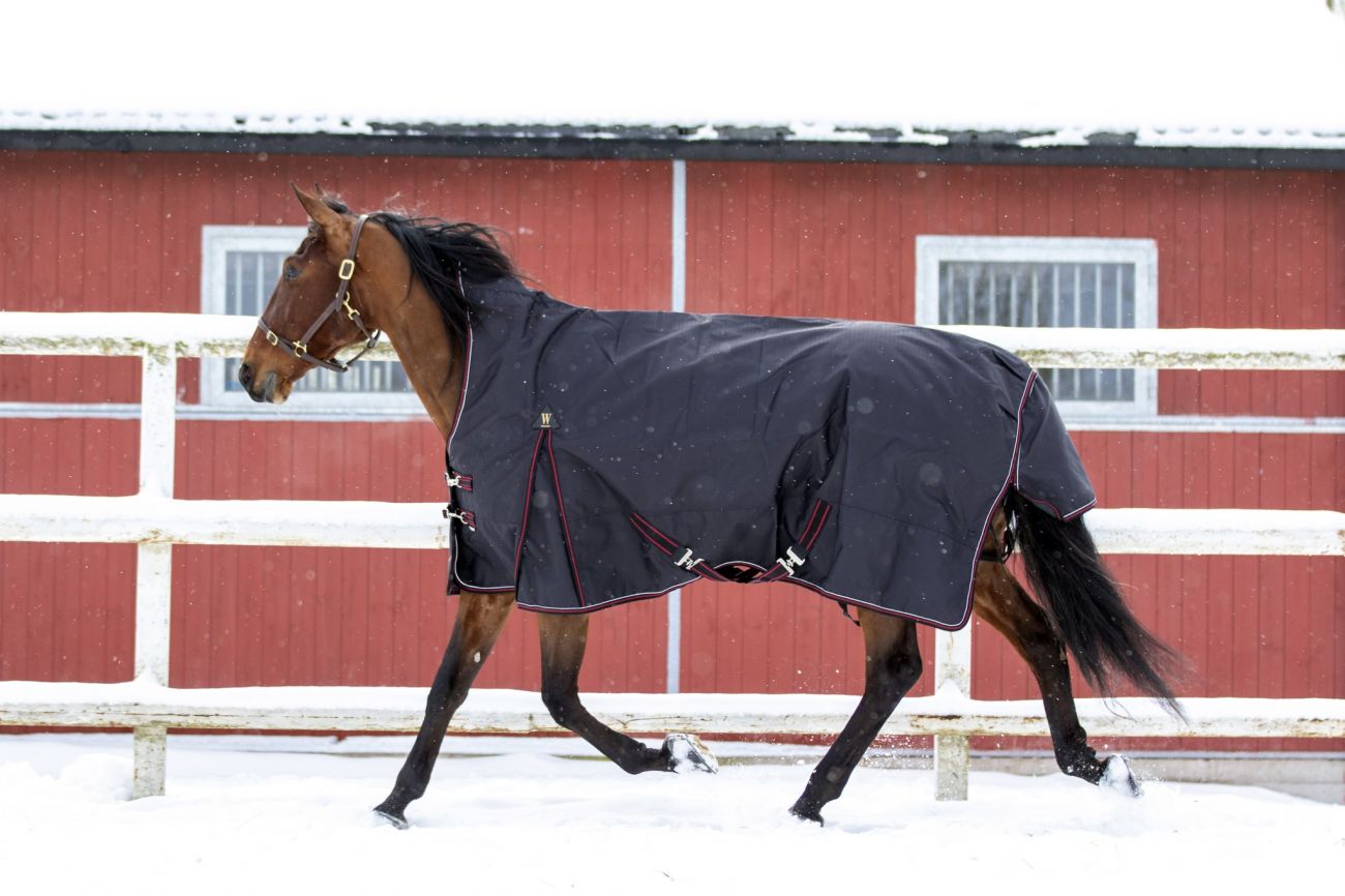 Непромокаемая попона с высокой шеей "Horse Comfort" Нейлон 1200 ден. Суперкрепкая!