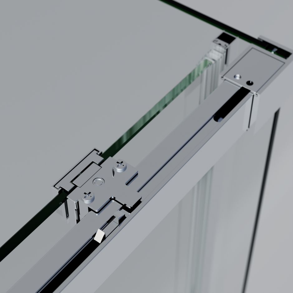 Душевая дверь с доводчиком Vincea Soft 2 VDS-3SO2100 100х200 см ФОТО