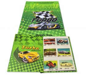 КОЛЛЕКЦИЯ 70 вкладышей (полная) TURBO 51-120 в АЛЬБОМЕ (привет из 90х)​ Мг00025 Oz quality 3