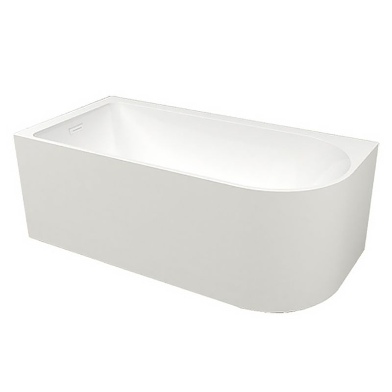 Ванна акриловая Creo Ceramique Sheer A 150x80 пристенная, левосторонняя, AZ-1859-A-1.5