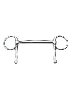 Трензель рысачий прямой "Steel Trotting" с усиками.