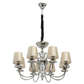 Люстра MW-Light София 355013908 Серебристый, Хрусталь / Чиаро