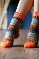 Носки шерстяные женские Хюгге [оранжевый]