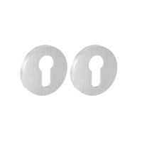 Накладка под цилиндр Fuaro ET SLR хром сатинированный