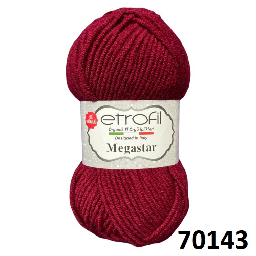Пряжа  MEGASTAR  ETROFIL  (ET. M)