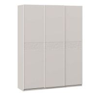 Шкаф-купе с 3 глухими дверями «Оскар Скания» Ручка белая 1800