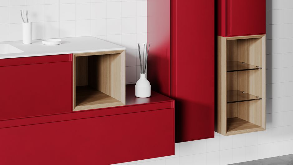 Комплект мебели для ванной Salini Velasca ФОТО