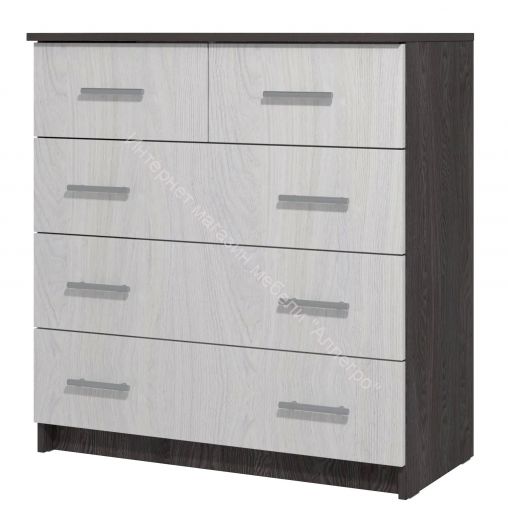 Комод - 8 (Фант) Ясень анкор темный/ясень анкор светлый