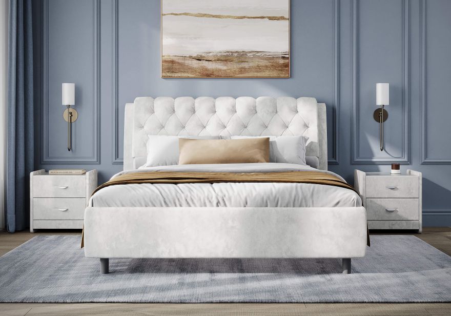 Кровать Olivia со стразами | Сонум