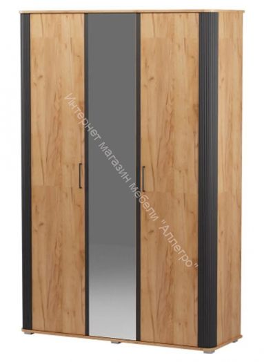 Шкаф 3-х дверный для одежды и белья Ольга 2