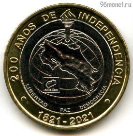 Коста-Рика 500 колонов 2021