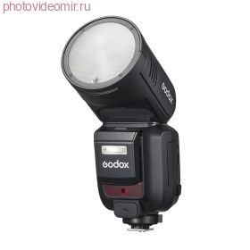 Вспышка накамерная Godox V100C TTL с круглой головкой для Canon