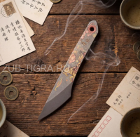 Нож киридаши Год Лошади от N.C.Custom