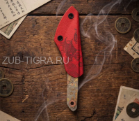 Нож киридаши Год Лошади от N.C.Custom