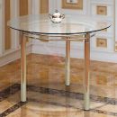 Стол обеденный из стекла Фант-4 круглый