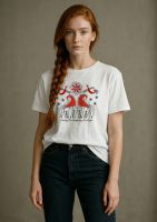 8589 футболка унисекс [белая+мезень]