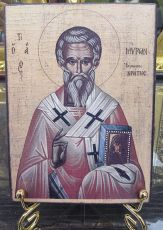 Икона Мирон Критский святитель ( наличие)