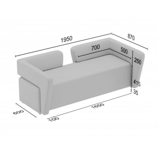 Диван Джокер тройной