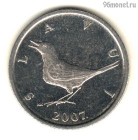 Хорватия 1 куна 2007