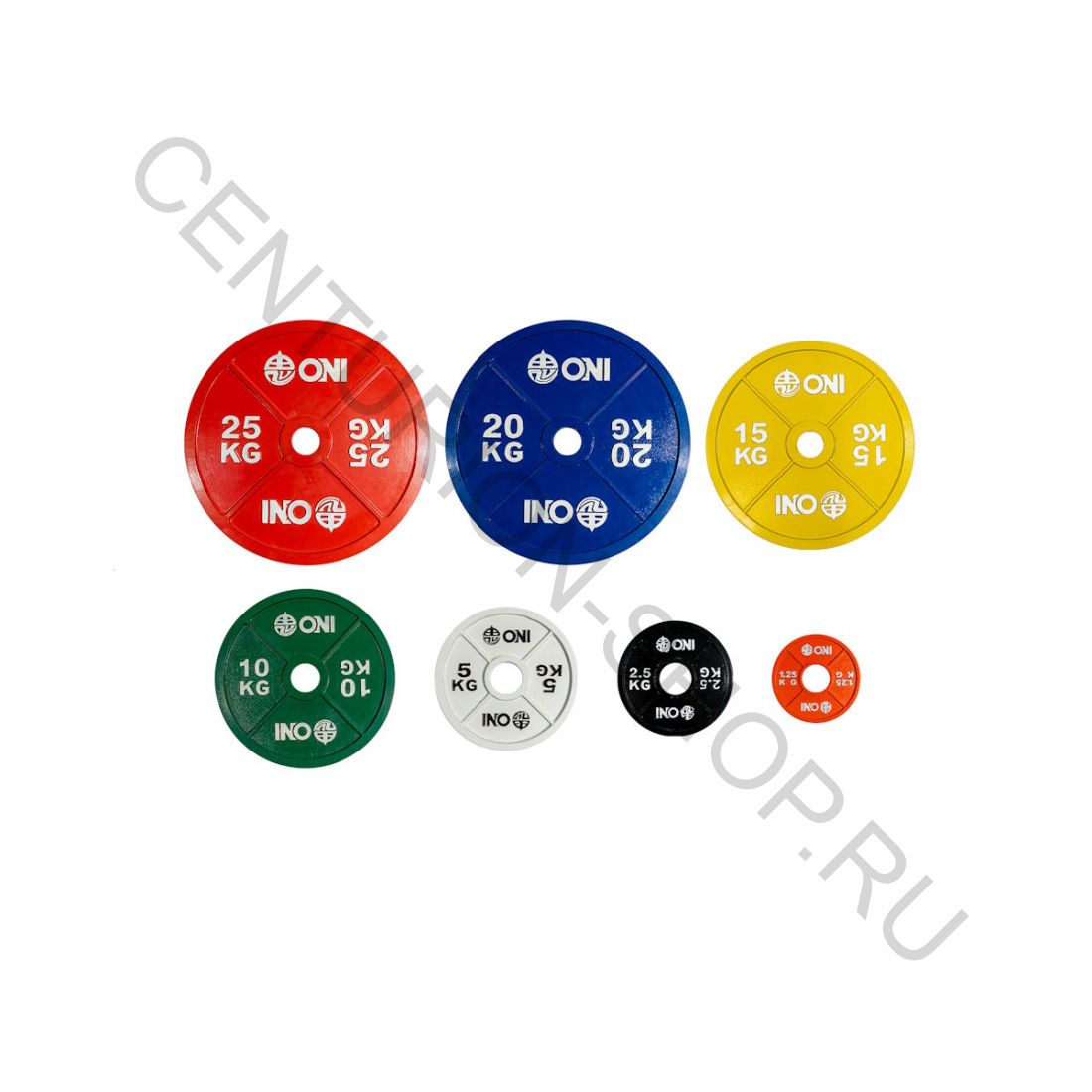 Диски для штанги ONI Powerlifting plate IPF Approved