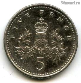 Великобритания 5 пенсов 2003