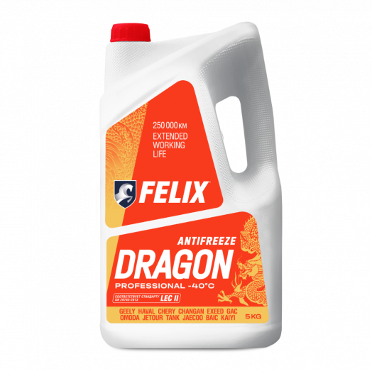 Felix Dragon LEC-II, красный, 5кг