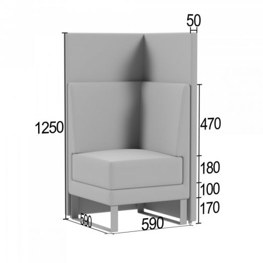 Угловая секция Тэтор-Кафе Б