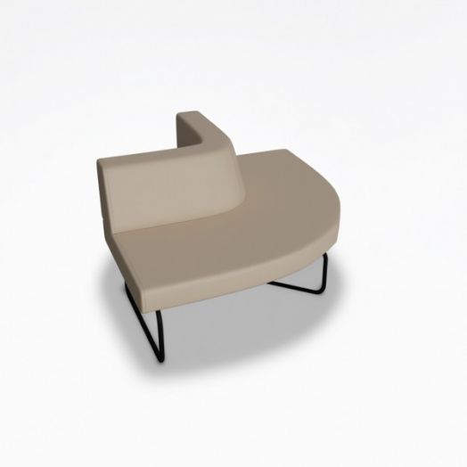 Секция угловая Слендер А 90° выгнутая