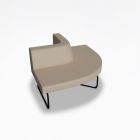 Секция угловая Слендер А 90° выгнутая