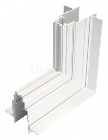 Соединитель угловой L-образный для треков встраиваемых Accessories for tracks Gravity TRX010OCL-22W