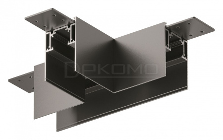 Соединитель T-образный для треков накладных Accessories for tracks Gravity TRA010CT-41B