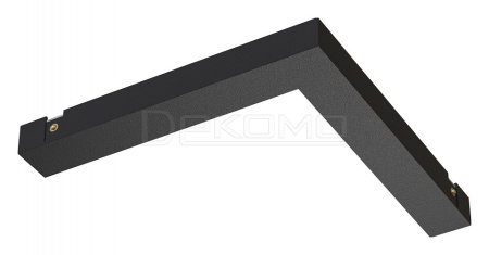 Соединитель угловой L-образный для треков накладных Basity TRA172CPC-1B