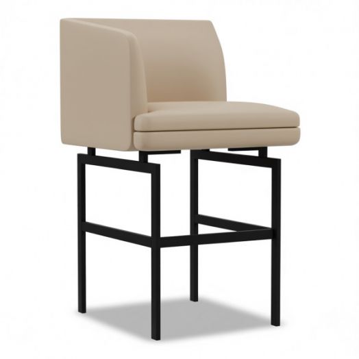Кресельная секция барная Асмунг А с одним подлокотником